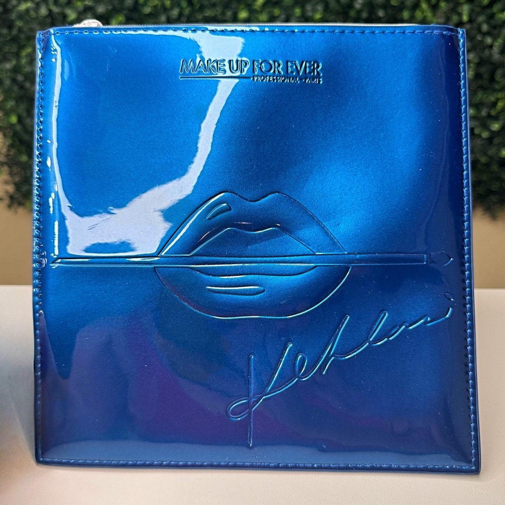 Makeup Forever x Kehlani Metallic Insulated Makeup Bag (New) limited edition